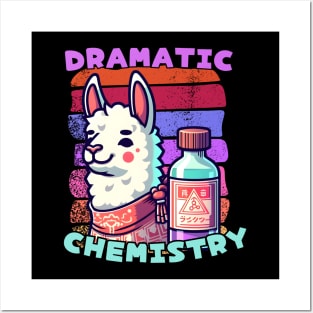 Chemistry Llama Posters and Art